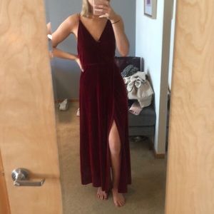 Gorgeous velvet dress